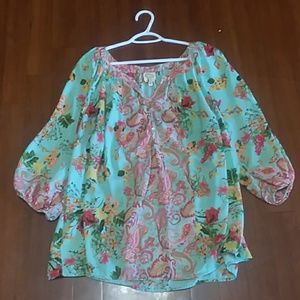 Nice floral blouse